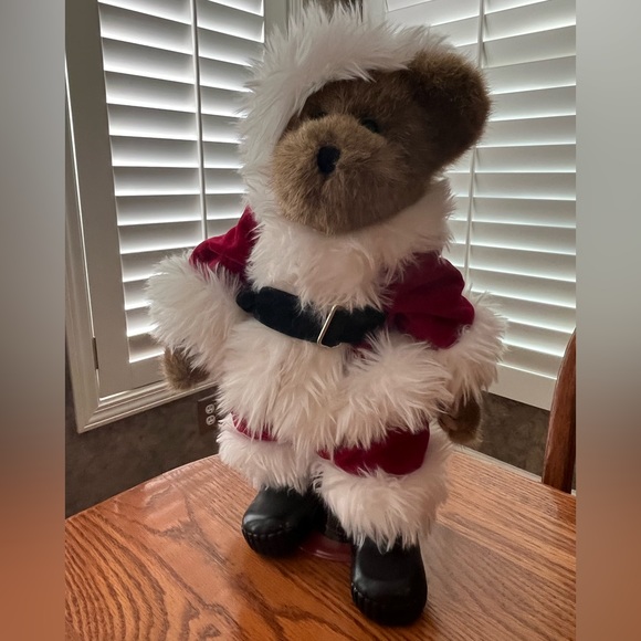 Boyd’s Bear 14” Claus Kringlebeary plush collectible Santa bear. - Picture 2 of 6